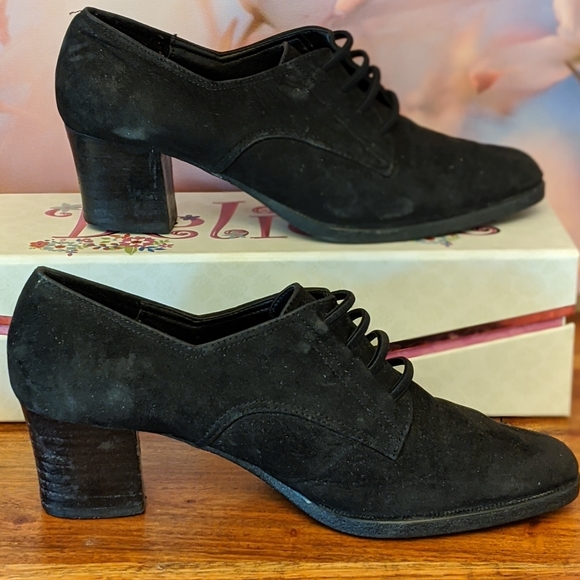 Air Twist Suede Ankle Boots, Brown and Black, Two - Picture 4 of 13